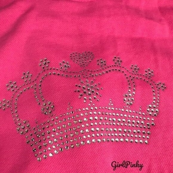 VS PINK CARMINE ROSE FULL ZIP HOODIE WITH BLING LOGO LIMITED EDITION SIZE MEDIUM - Picture 4 of 11